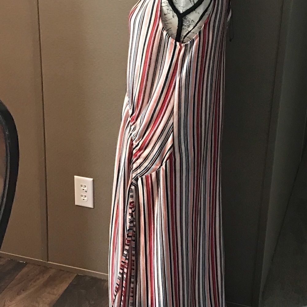 Zara Trafaluc Size Small Striped Beach Dress NWOT - Picture 11 of 12